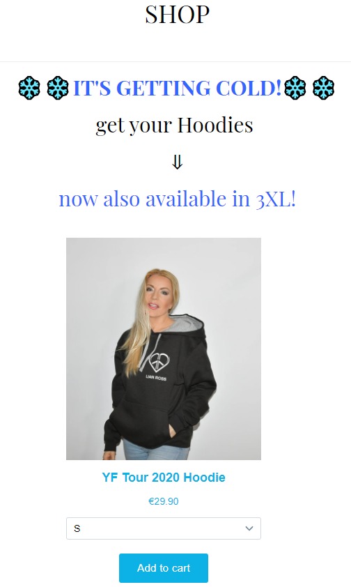 Winter hoodies are now available!